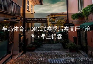 半岛体育：DPC联赛季后赛周压哨套利·押注锦囊