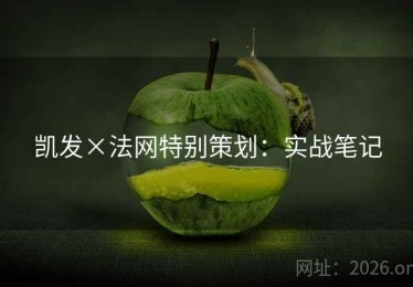 凯发×法网特别策划：实战笔记