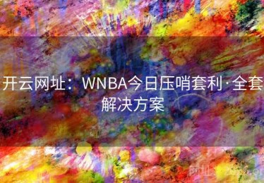 开云网址：WNBA今日压哨套利·全套解决方案