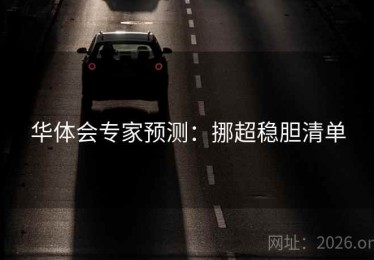 华体会专家预测：挪超稳胆清单