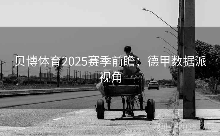 贝博体育2025赛季前瞻：德甲数据派视角